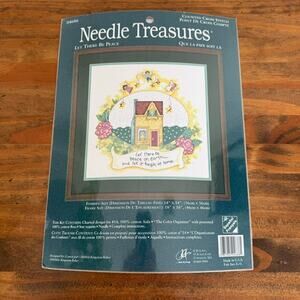 Needle Treasures Let There Be Peace Cross Stitch Kit - New